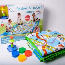 Large Snakes & Ladders Dice Game
