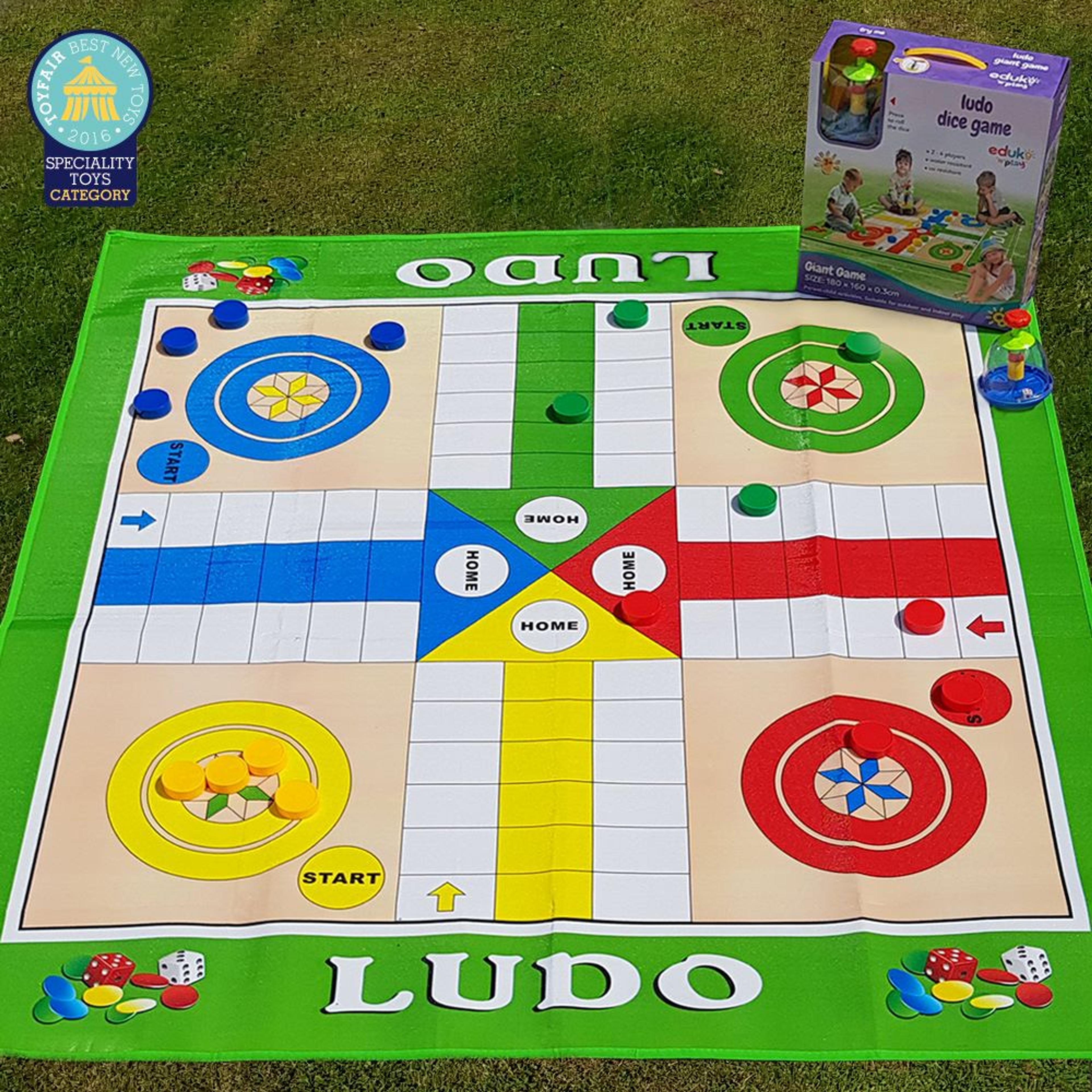 eduk8 worldwide Large Ludo Dice Game