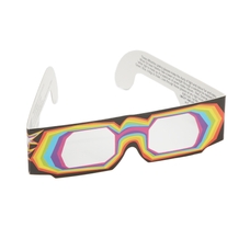 Rainbow Glasses: Large - Pack of 10