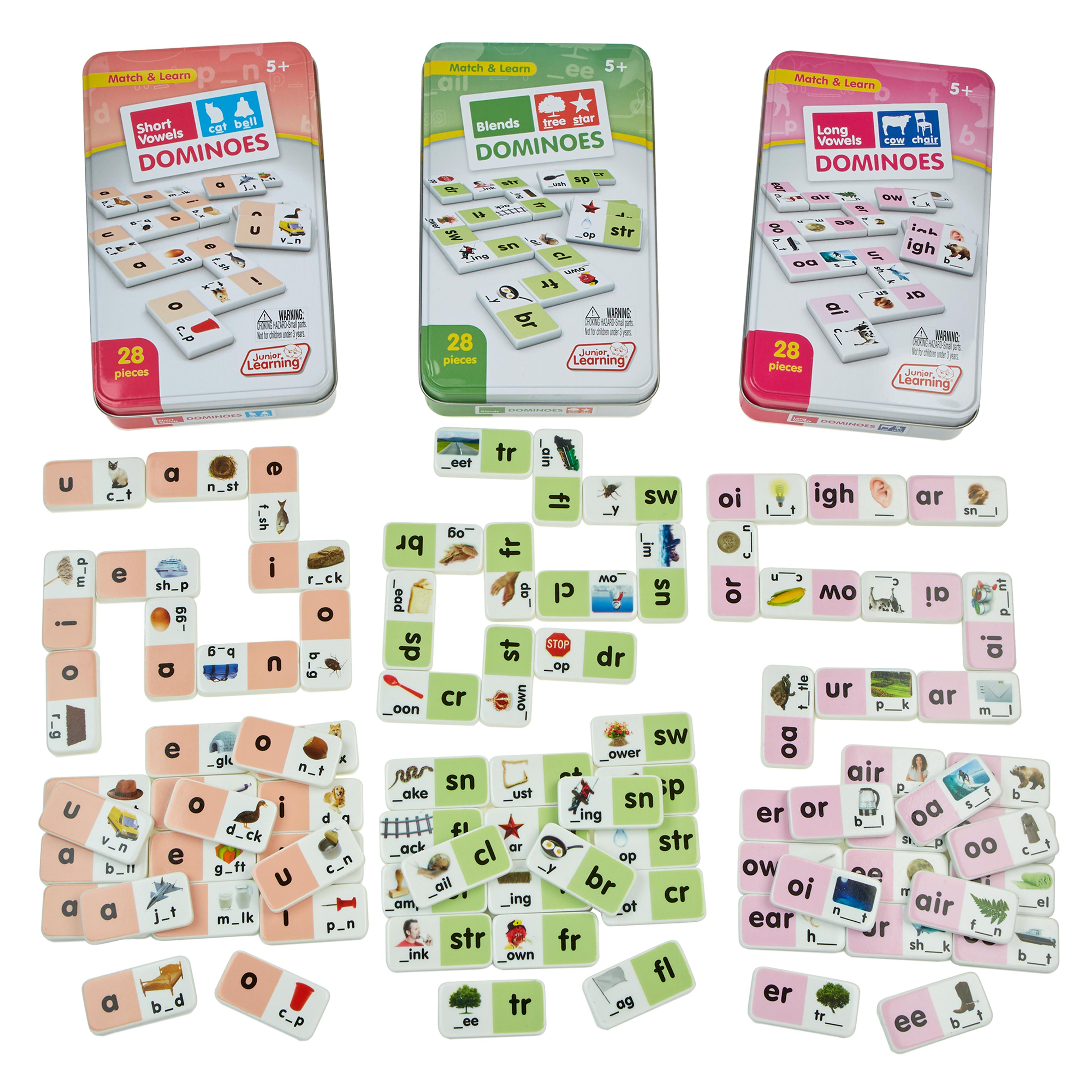 Junior Learning Phonics Dominoes - Set 2