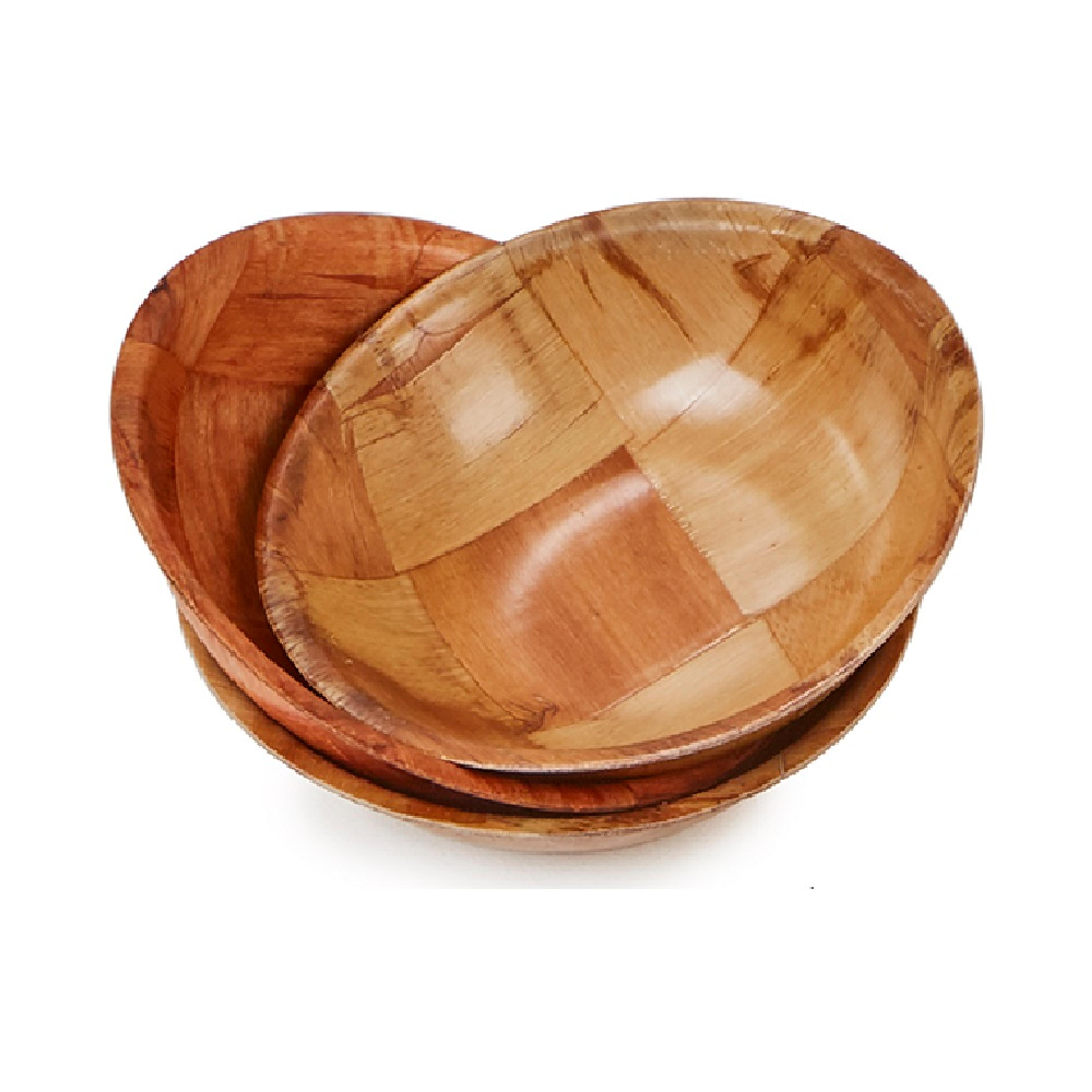 Wooden Bowls - Pack of 3 