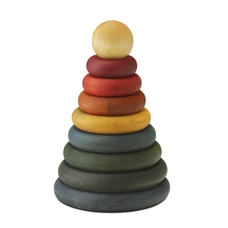 Wooden Stacker - Coloured