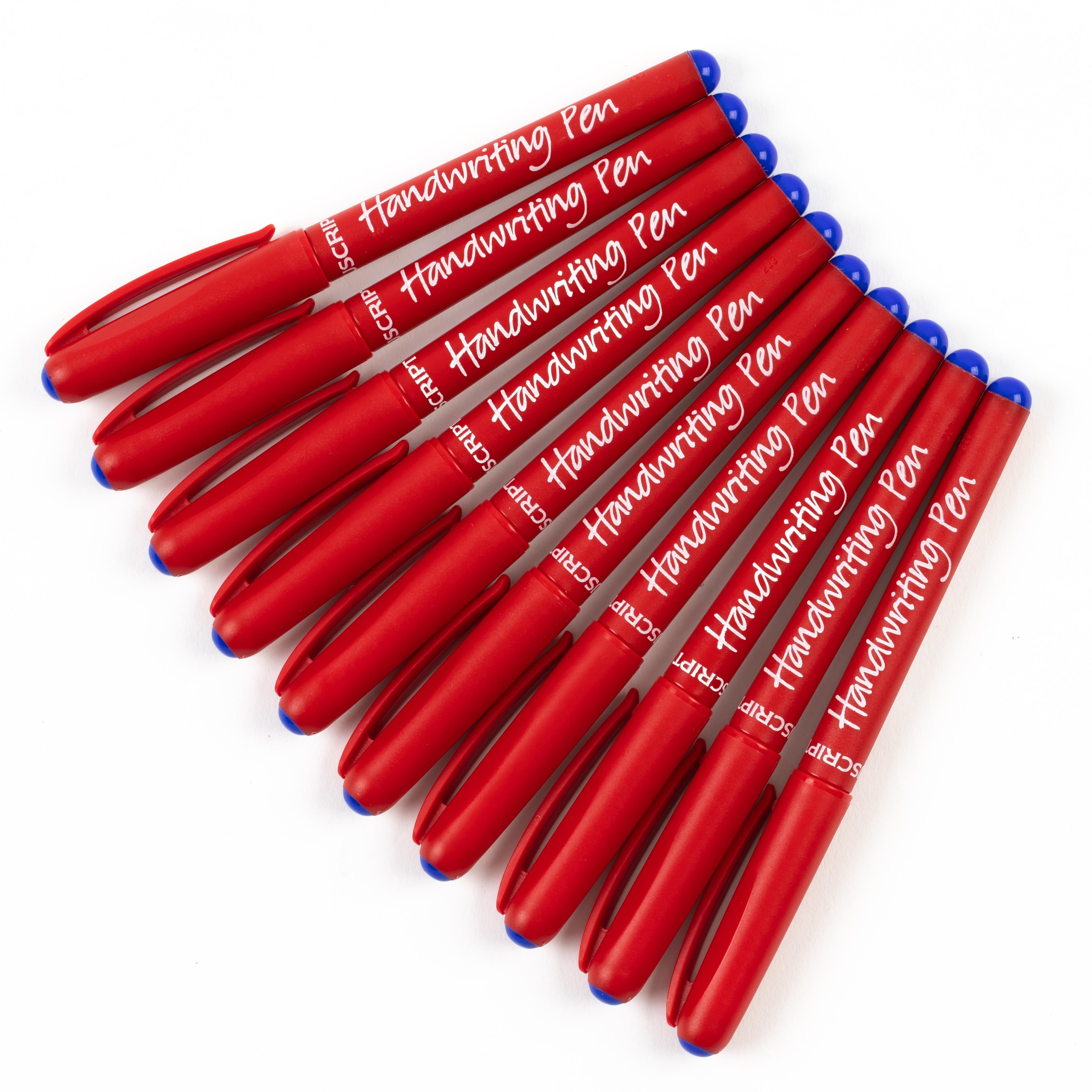 MANUSCRIPT Handwriting Pens - Blue - Pack of 200