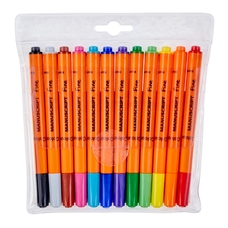 MANUSCRIPT Colour Creative Fine Markers - Pack of 12