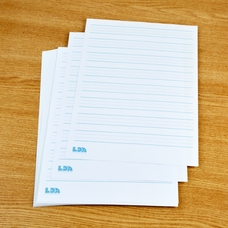 LDA Raised Line Paper - A4 - 50 Sheets