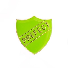 Prefect Shield Badge - Green