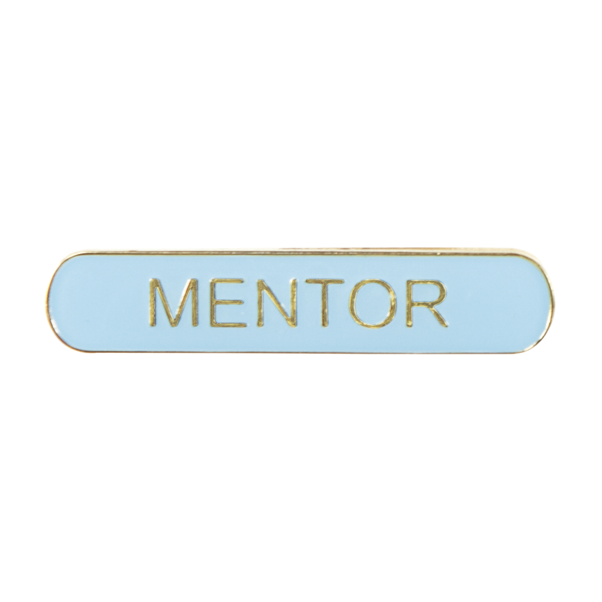 Mentor Bar Badge- Light Blue