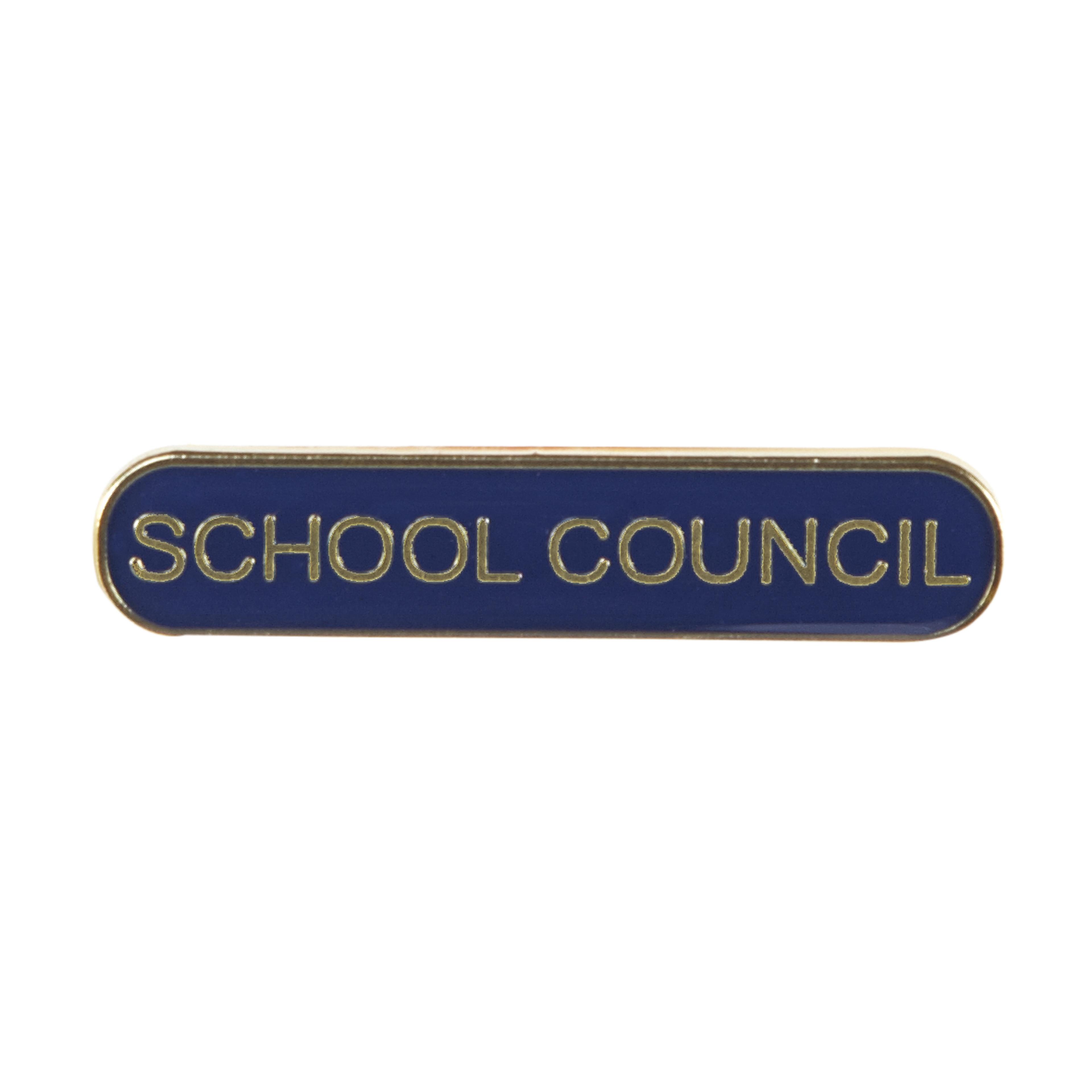 Classmates School Council Bar Badges - Blue