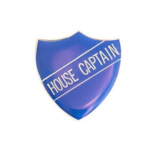 Classmates House Captain Shield Badge - Navy Blue