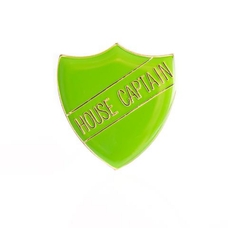 House Captain Shield Badge - Green