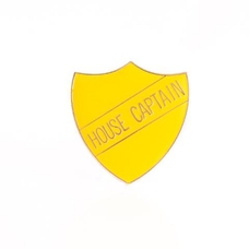 Classmates House Captain Shield Badge - Yellow