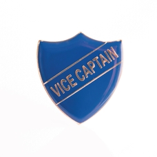 Classmates Vice Captain Shield Badge - Navy Blue
