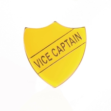 Classmates Vice Captain Shield Badge - Yellow