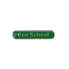 Classmates Eco-School Bar Badges - Green - Pack of 10