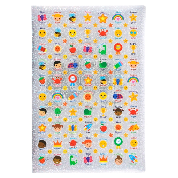G1778897 - Classmates Sparkly Stickers and Mini Stickers - Pack of 1240