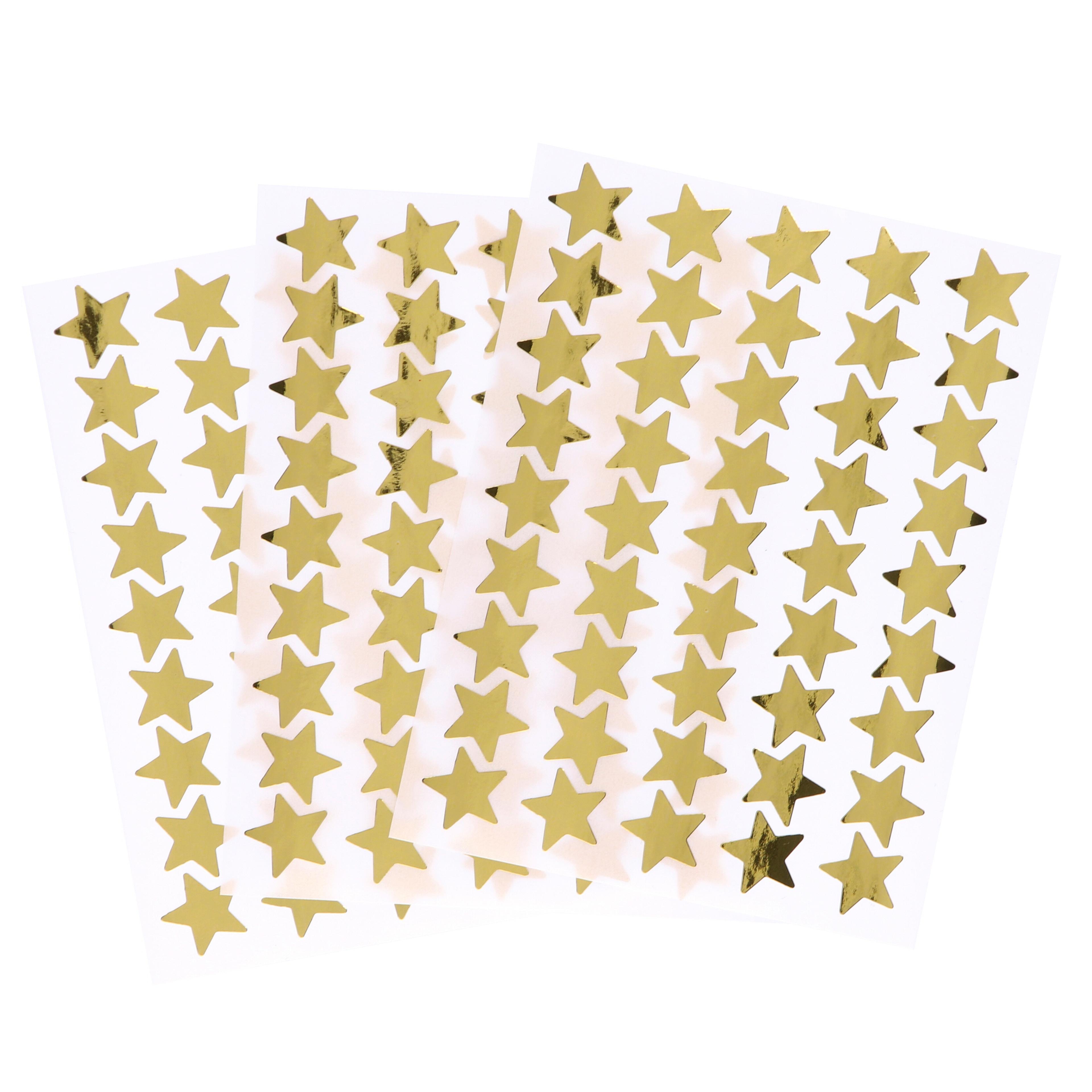 Classmates Value Star Stickers - Gold - Pack of 135