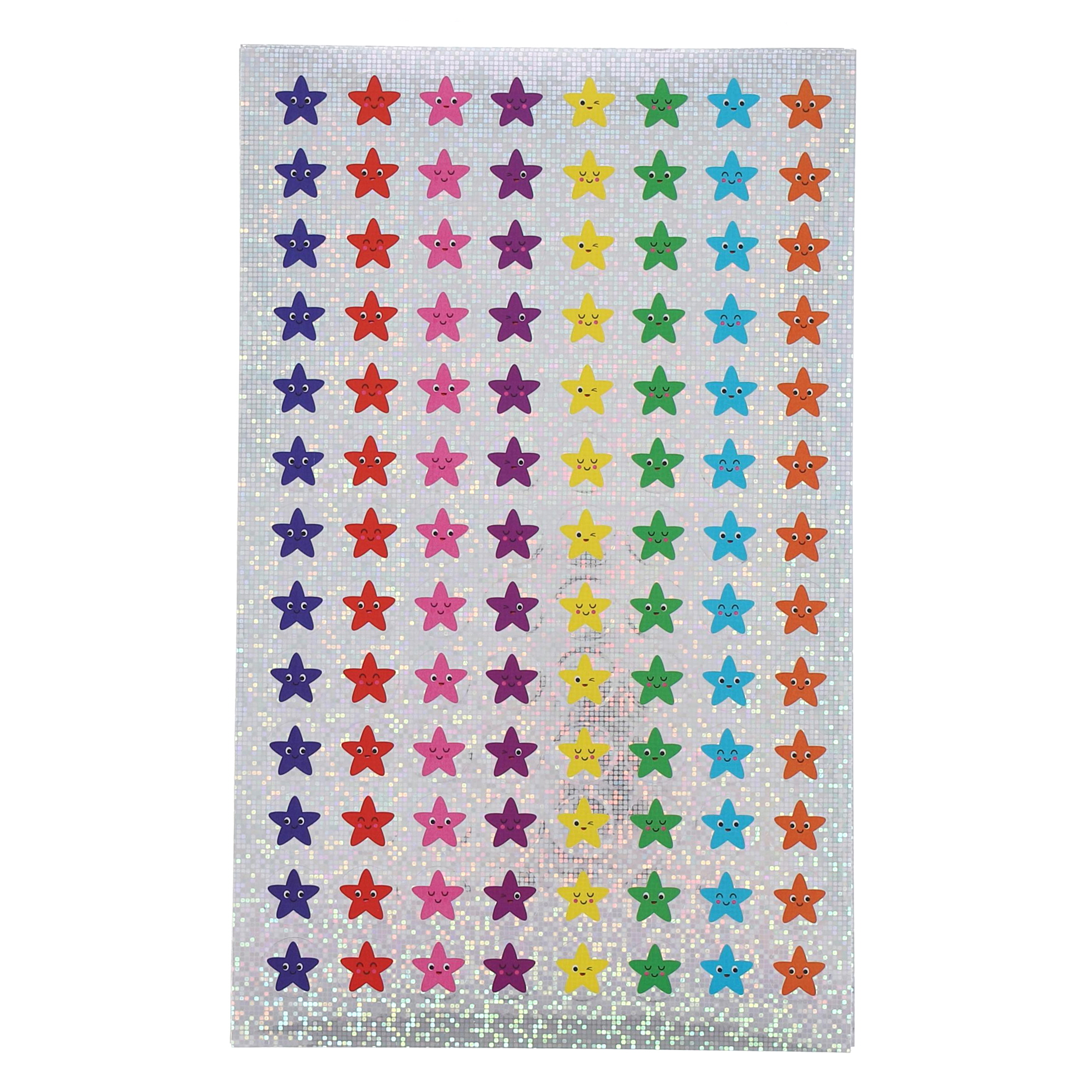 G1778915 - Classmates Sparkly Mini Star Stickers - 12mm - Pack of