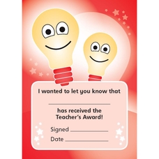 Teachers Award Certificates - pack of 50