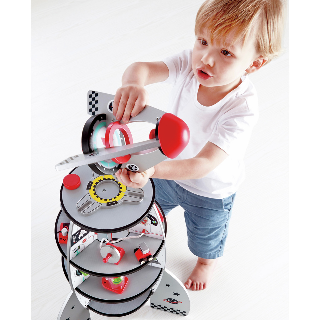 Hape Four-Stage Rocket Ship | HE1112075 | Hope