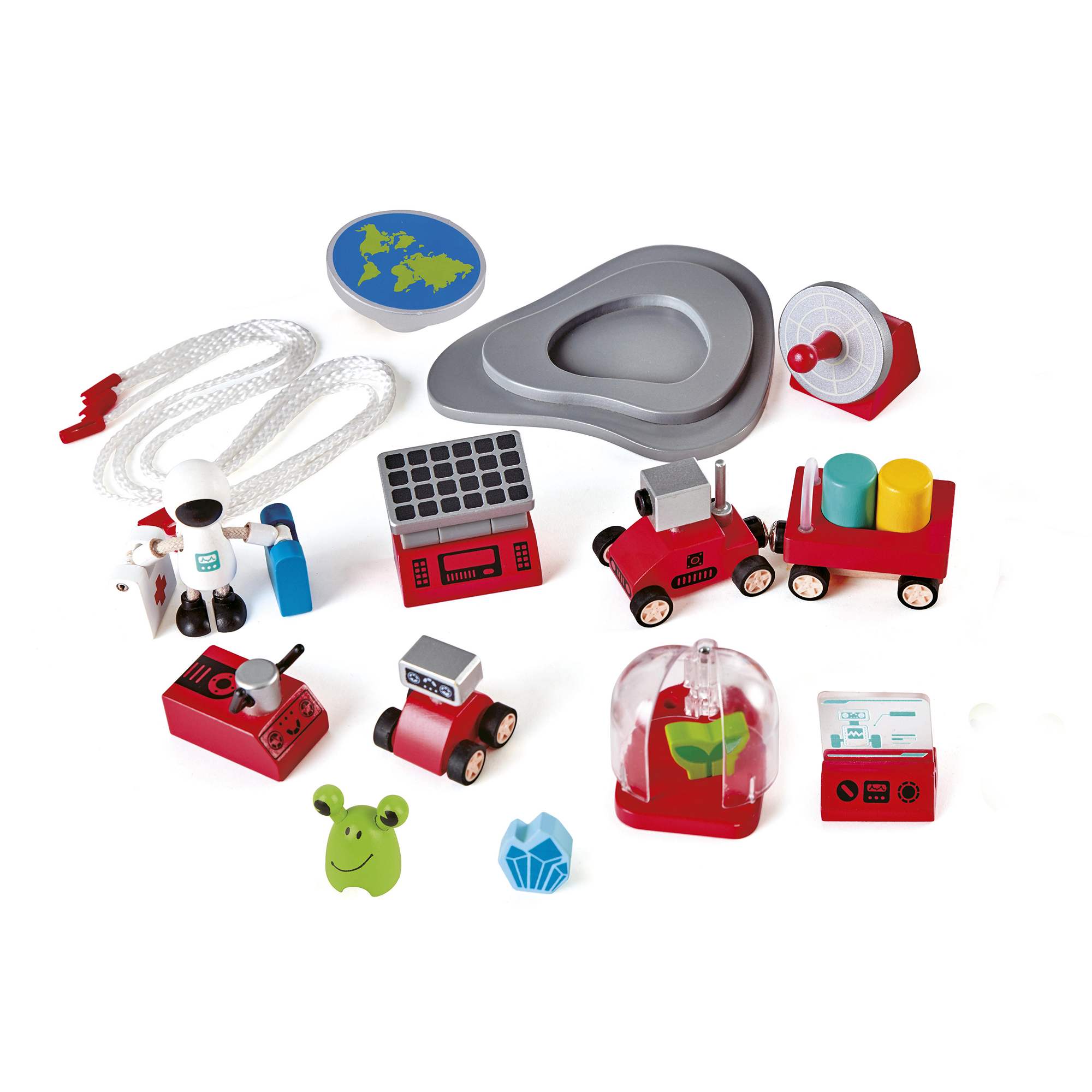 Hape Four-Stage Rocket Ship | HE1112075 | Hope