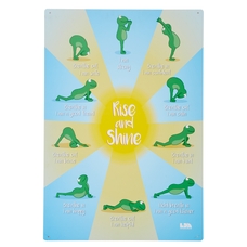 LDA Rise and Shine Yoga Board - Indoor/Outdoor