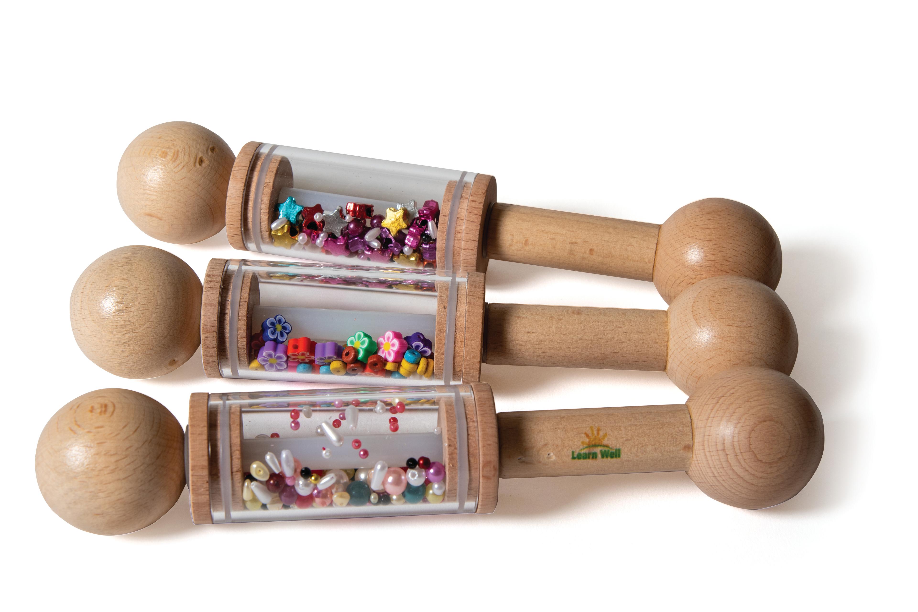 Learn Well Mini Rattle Rollers - Pack of 3