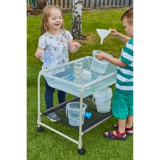 edx education Sand and Water Clear Tray and Stand