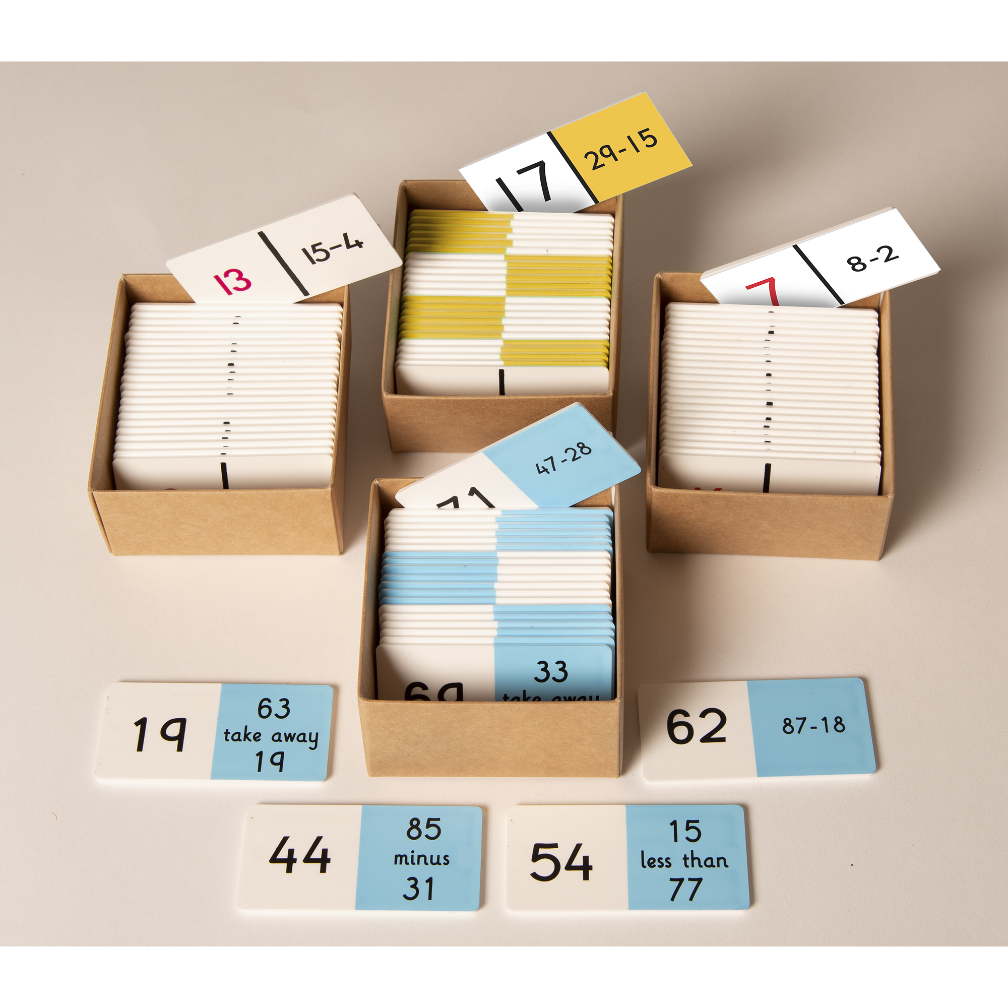 Maths Mastery Domino Set - Subtraction