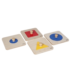 Nienhuis Montessori Single Shape Puzzle Set