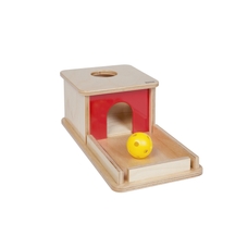 Nienhuis Montessori Object Permanence Box With Tray