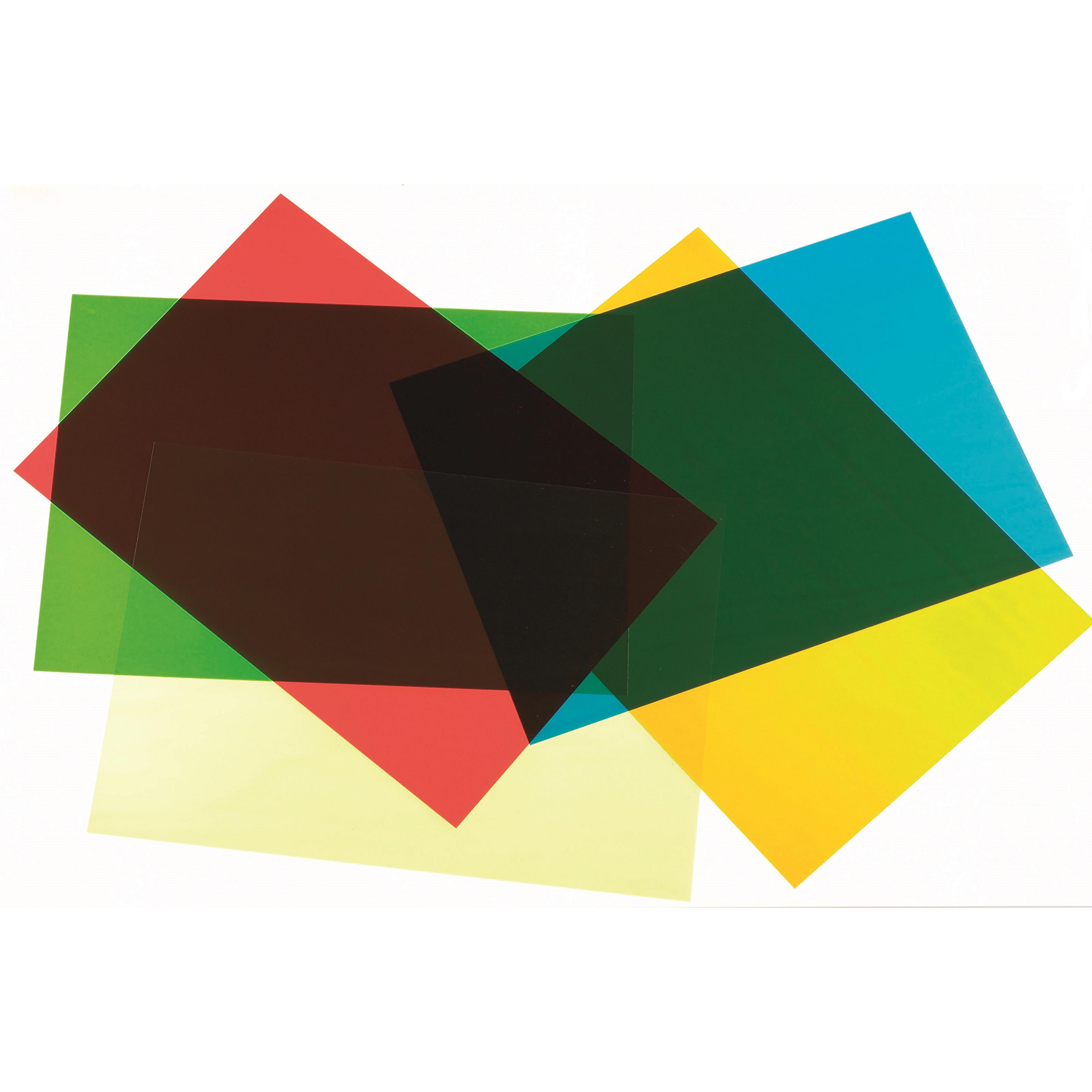Coloured Acetate - Pack of 5