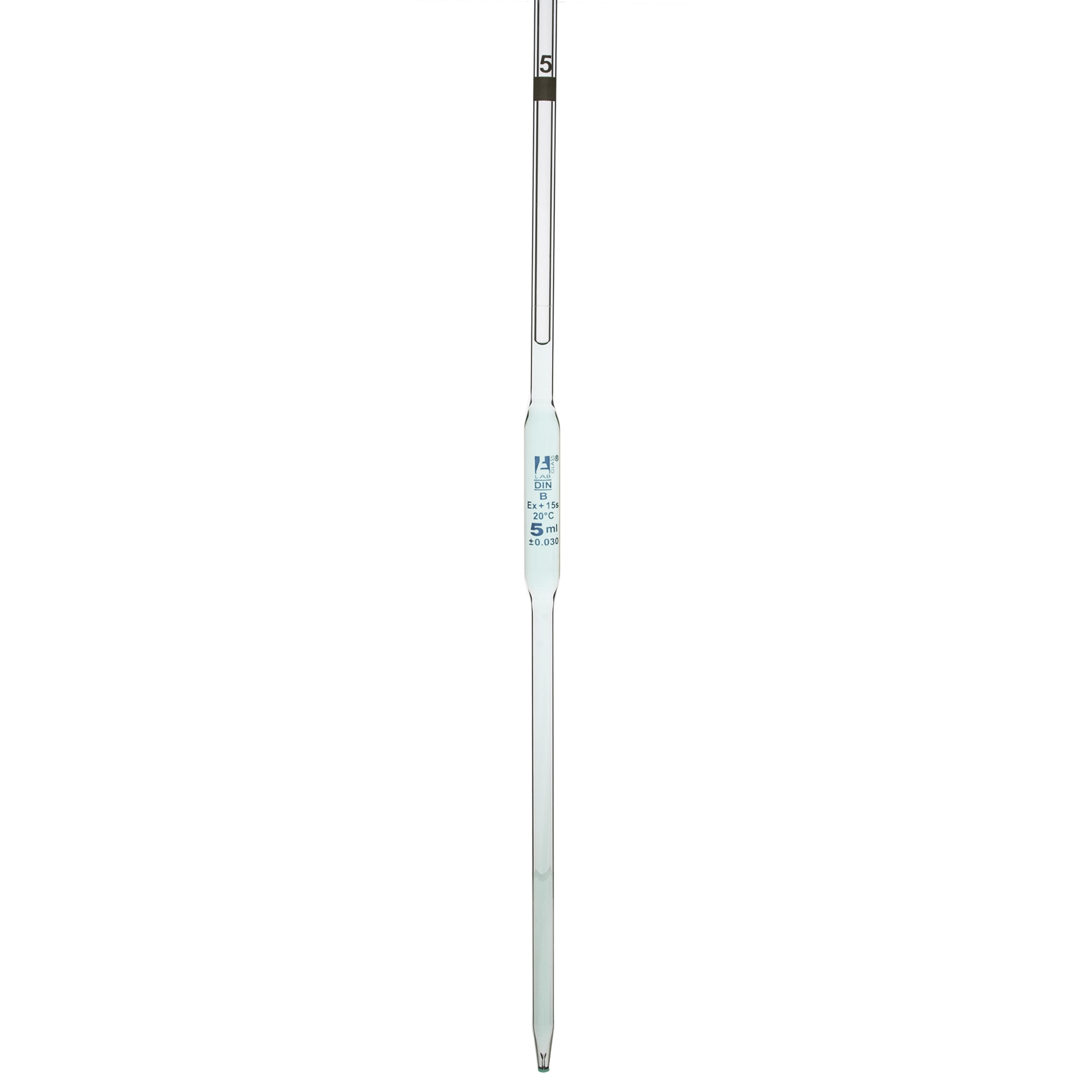 eisco Glass Pipette - Bulb Form Class B - 5ml