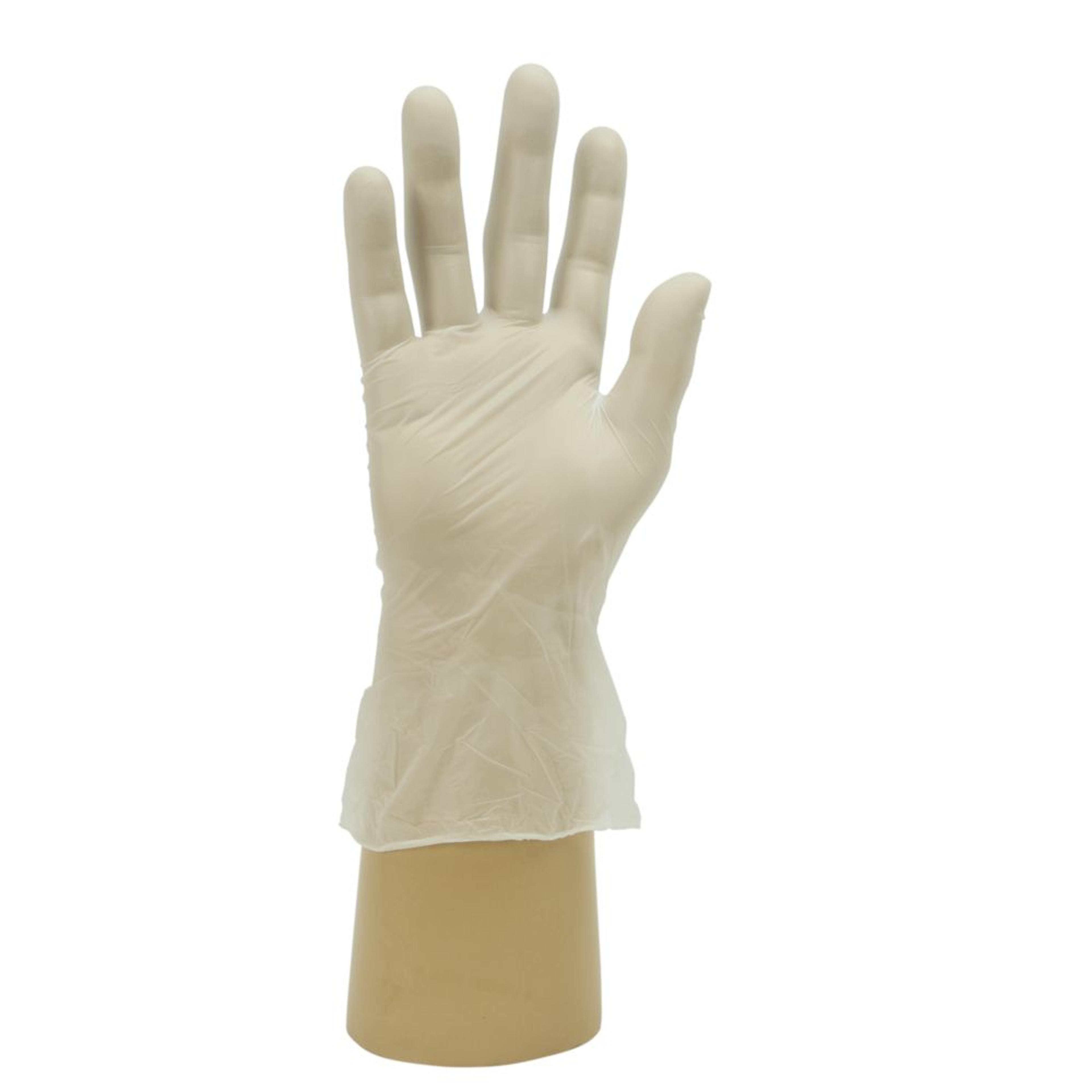 Polyco Clear Powder Free PVC Disposable Gloves - XL - Pack of 100