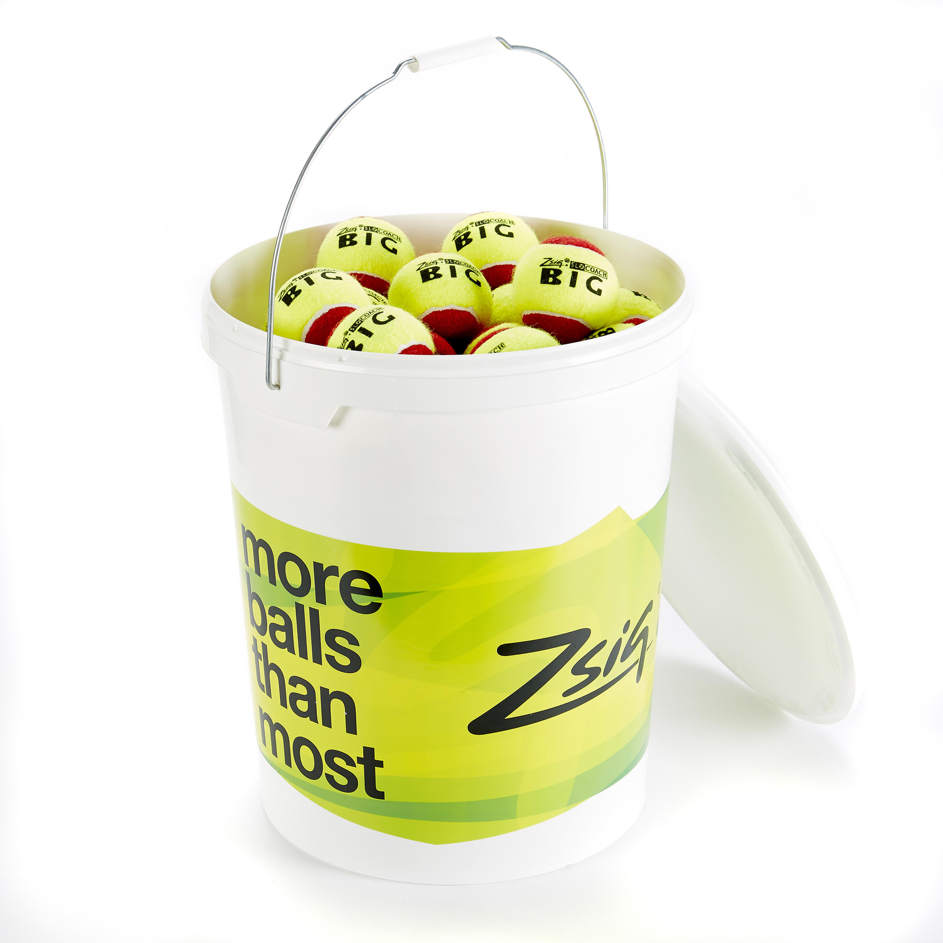 Zsig SLOcoach Big Tennis Ball - Red Stage  - Pack of 72