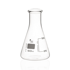 Philip Harris Narrow Mouth Conical Flask - 50ml - Pack of 12