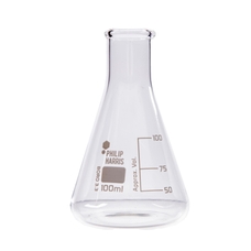 Philip Harris Narrow Mouth Conical Flask - 100ml - Pack of 12