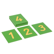 Nienhuis Montessori Sandpaper Numerals: International Version