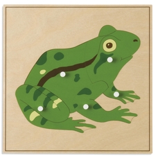 Nienhuis Montessori Animal Puzzle: Frog