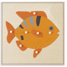 Nienhuis Montessori Animal Puzzle: Fish