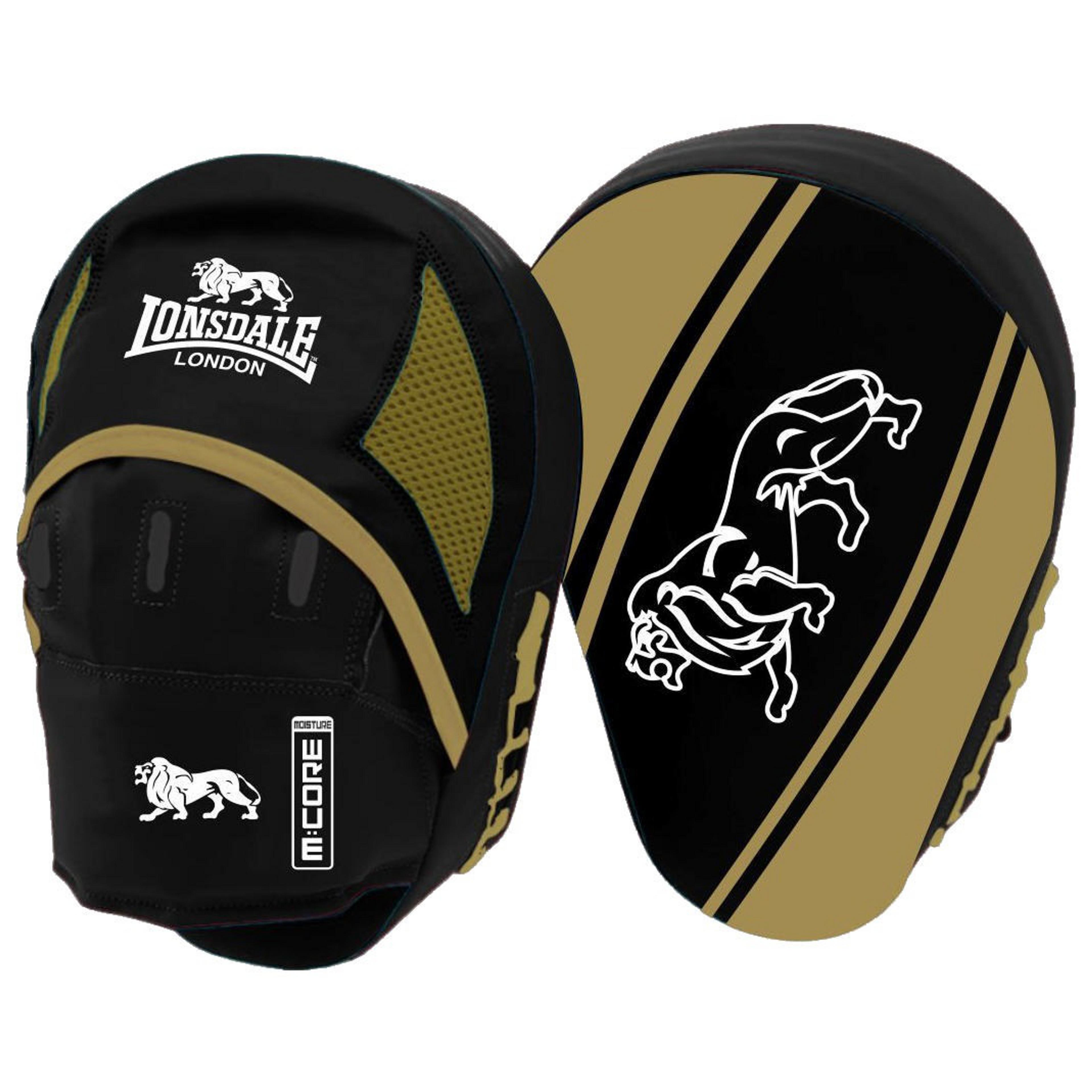 Lonsdale Club Curved Hook and Jab Pads - Pair