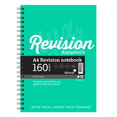 Silvine Luxpad Revision Notebooks - A4 - Pack of 5