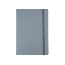 Collins Metropolitan Glasgow Elephant Skin Notebook - Steel Grey - B6
