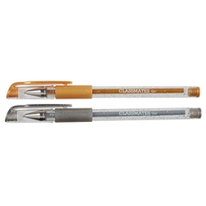 Classmates Gell Rollerball - Gold & Silver - Pack of 12