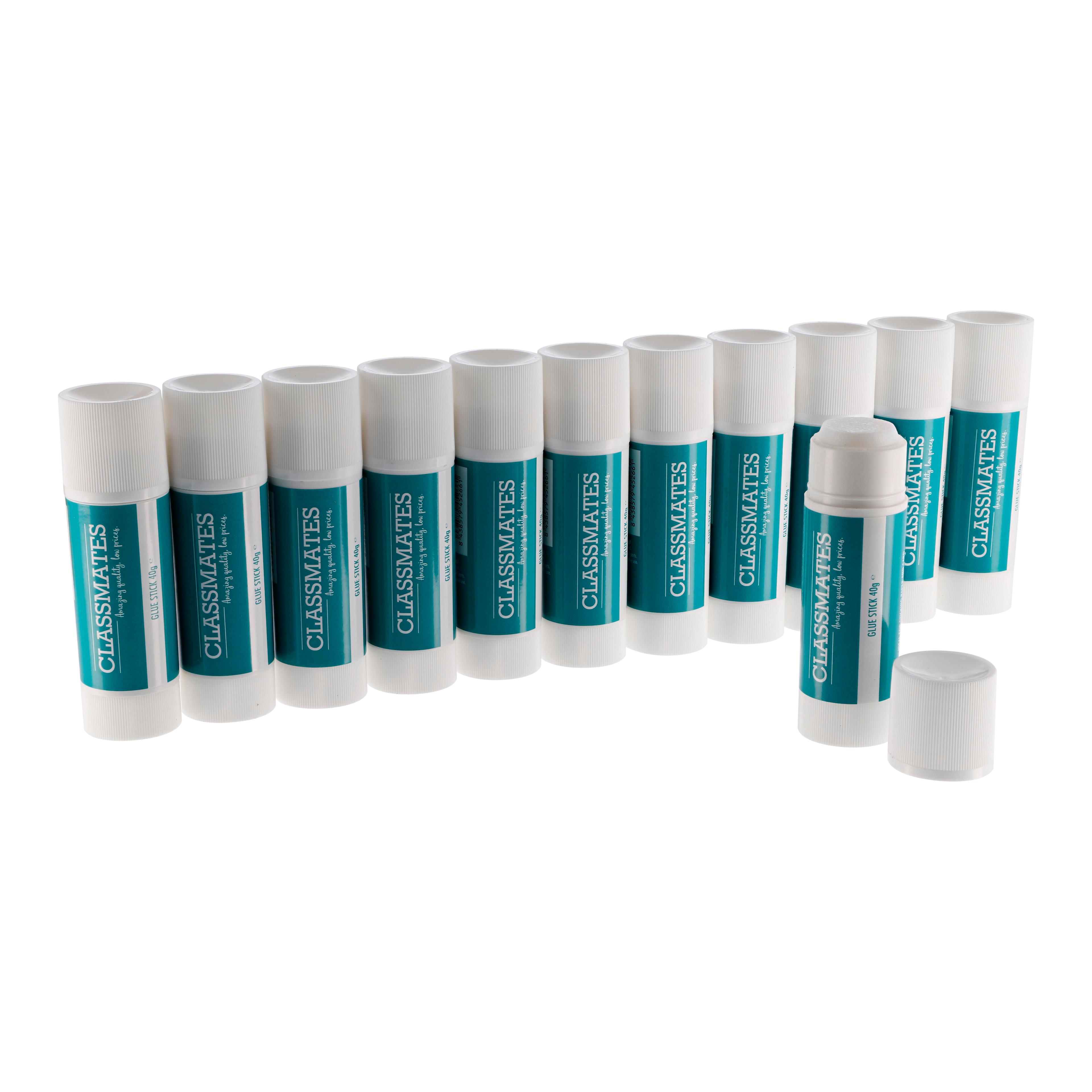 Classmates Glue Sticks - 40g - Pack of 12