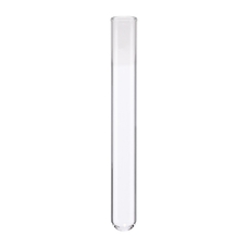 Philip Harris Glass Test Tubes, without Rim: 16mm x 125mm - Pack of 100