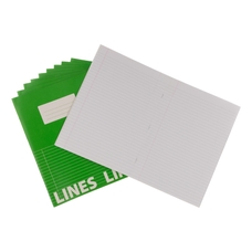 Classmates A4 Tough Cover Exercise Book 80 Page, Green, 8mm Ruled With Margin - Pack of 50