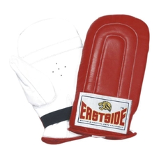 Eastside Pro Performance Bag Mitts - Red/White - Small - Pair
