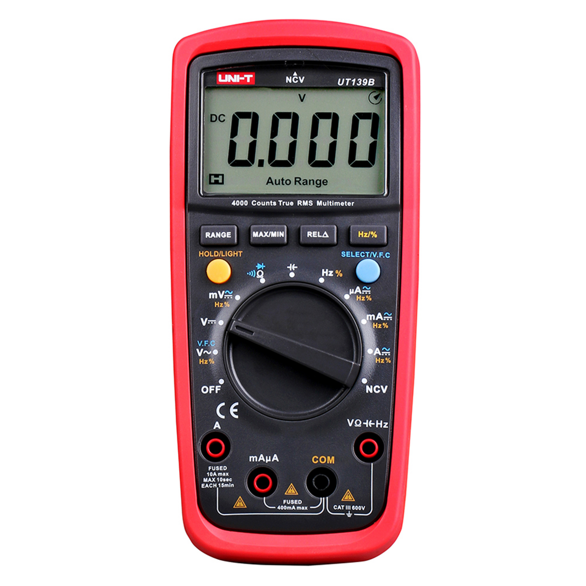 Digital Multimeter OW18E Ammeter High Reliability 19999 Counts AC DC Frequency Tester for Debugging Electronic Circuits for Design and Manufacturing 