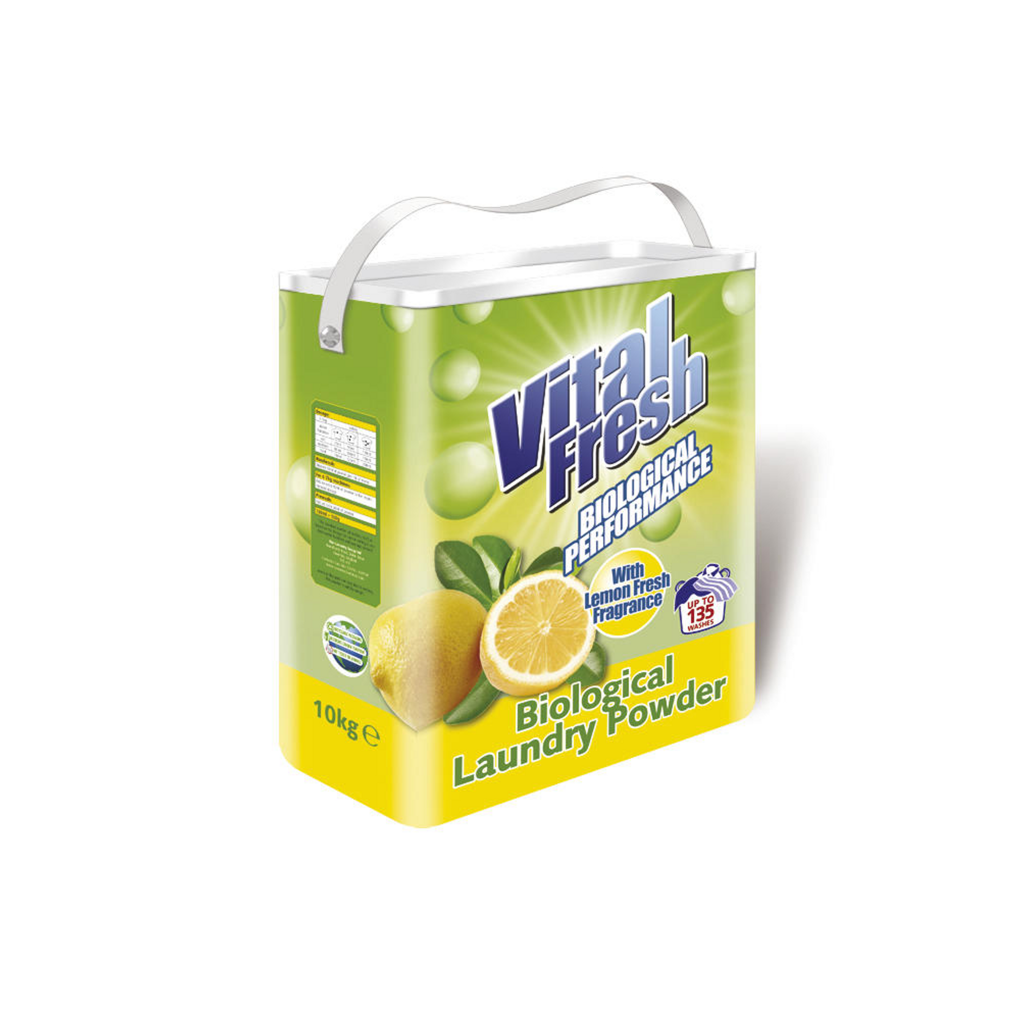 Vital Fresh Lem Bio Laundry Powder 10kg