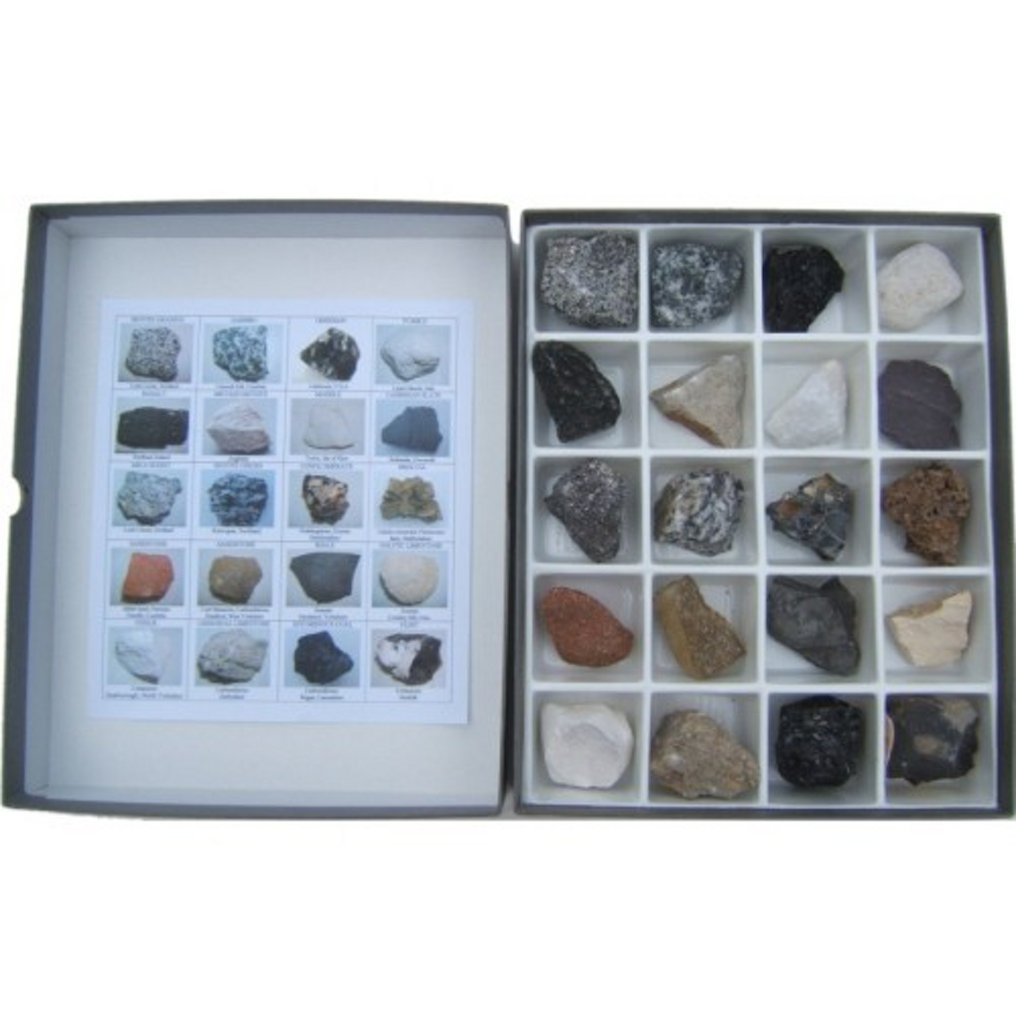 20 Specimen Basic Rock Set